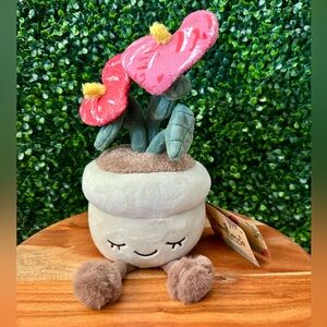Greenhouse by Russ Sol the Flamingo Flower 12” Plush